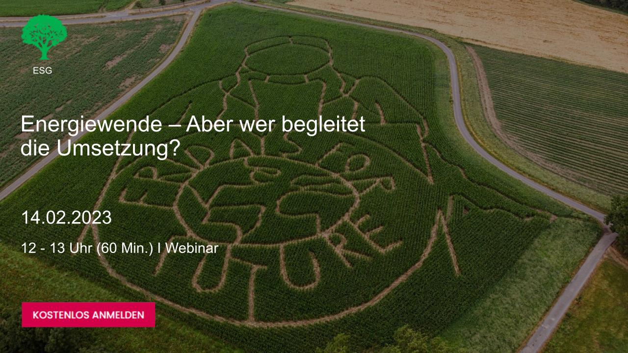 Energiewende – Aber wer begleitet die Umsetzung?